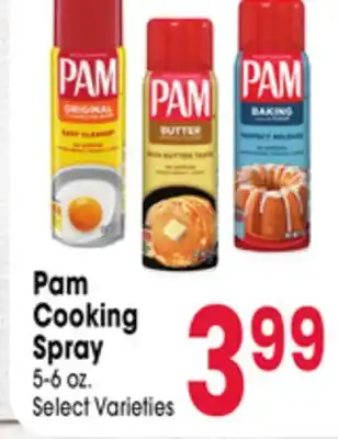 Jewel-Osco Pam Cooking Spray offer