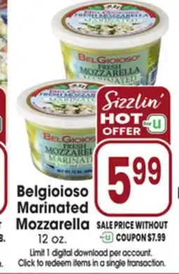 Jewel-Osco Belgioioso Marinated Mozzarella offer