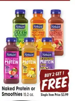 Jewel-Osco Naked or Naked Protein or Smoothies offer
