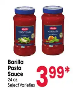 Jewel-Osco Barilla Pasta Sauce offer