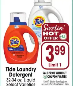 Jewel-Osco Tide Laundry Detergent offer