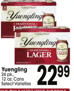 Jewel-Osco Yuengling offer