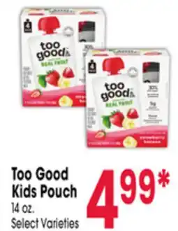 Jewel-Osco Too Good Kids Pouch offer