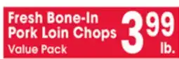 Jewel-Osco Fresh Bone-In Pork Loin Chops offer