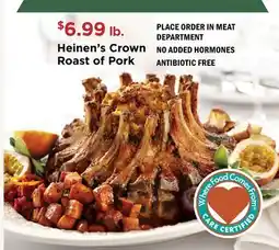 Heinen's Heinen's Crown Roast of Pork offer