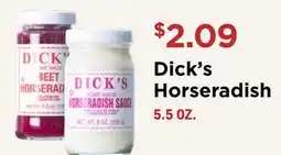 Heinen's Dick's Horseradish offer
