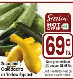 Jewel-Osco Zuccchini, Calabacita Calabacita or Yellow Squash offer