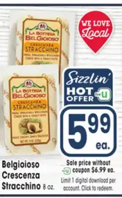 Jewel-Osco Belgioioso Crescenza Stracchino offer