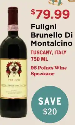Heinen's Fuligni Brunello Di Montalcino offer