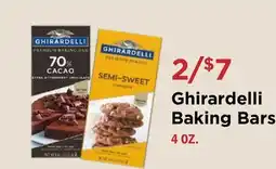 Heinen's Ghirardelli Baking Bars offer