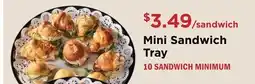 Heinen's Mini Sandwich Tray offer