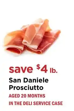Heinen's San Daniele Prosciutto offer
