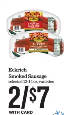 Mariano's Smoked Sausage offer