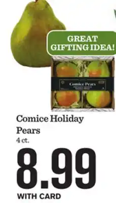 Mariano's Comice Holiday Pears offer