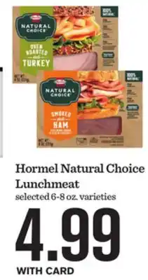 Mariano's Natural Choice Lunchmeat offer