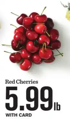 Mariano's Red Cherries offer