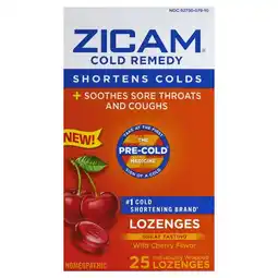 Walgreens Cold Remedy Lozenges Wild Cherry offer