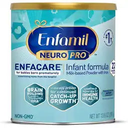 Walgreens Enfacare Premature Infant Formula Milk Based With Iron offer