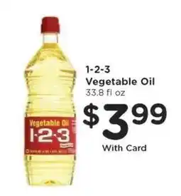 Kroger 1-2-3 Vegetable Oil offer