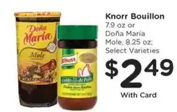 Kroger Knorr Bouillon or Doña Maria Mole offer