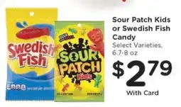 Kroger Sour Patch Kids or Swedish Fish Candy offer