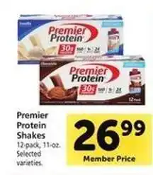 Safeway Premier Protein Shakes offer