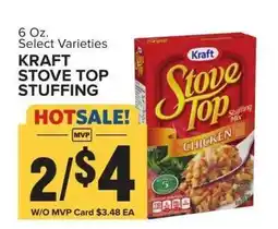 Food Lion Kraft Stove Top Stuffing offer