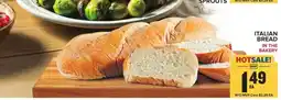 Food Lion Italian Bread offer