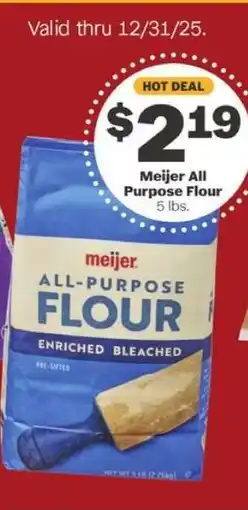 Meijer Meijer All Purpose Flour offer