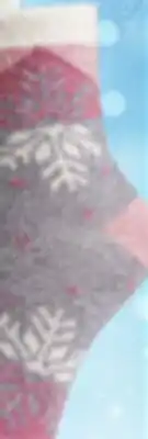 Big 5 Fireside Women's Cozy Crew Snowflake Socks offer