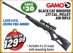 Big 5 Gamo Black Cat Whisper .177 Cal. Air Rifle offer