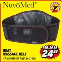 Big 5 NuvoMed Rechargeable Heat Massage Belt offer