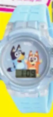 Big 5 Accutime Kids' Character Digital Watch in Tin Coin Bank Package offer