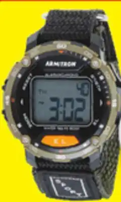 Big 5 Armitron Digital Chronograph Nylon Strap Sport Watch offer