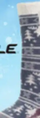 Big 5 Fireside Women's Cozy Crew Moose Socks offer