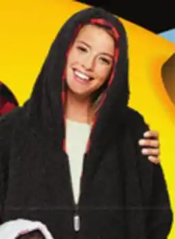 Big 5 Sherpy Unisex Zip-Up Velour Reversible Sherpa Hoodie offer