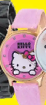 Big 5 Sanrio Women's Hello Kitty Pink Strap Watch offer