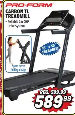 Big 5 ProForm Carbon TL Treadmill offer