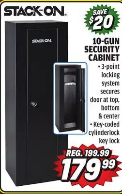 Big 5 Stack-On 10 Gun Security Cabinet offer