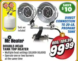 Big 5 Mr. Heater Double-Head Tank Top Heater offer