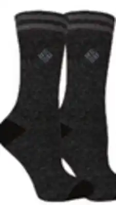 Big 5 Columbia Men's Explorer Medium Weight Thermal Crew Socks - 2-Pack offer