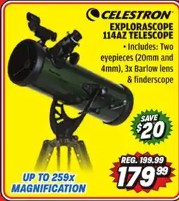 Big 5 Celestron ExploraScope 114AZ Telescope offer