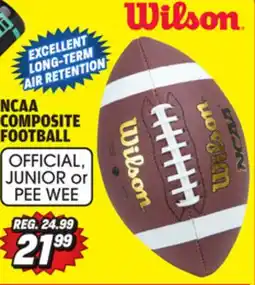 Big 5 Wilson NCAA Composite Official Football offer