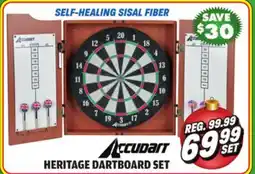 Big 5 Accudart Bristle Dartboard Cabinet Set offer