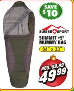 Big 5 Suisse Sport Summit +5° Mummy Bag offer