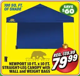 Big 5 Golden Bear Newport 10'x10' Straight-Leg Canopy with Wall offer