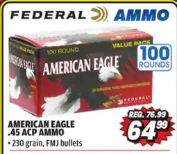 Big 5 Federal American Eagle .45 ACP Ammo offer