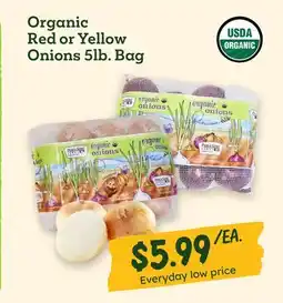 Sprouts Farmers Market Organic Red or Yellow Onions offer