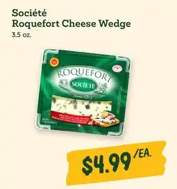 Sprouts Farmers Market SociΓ©tΓ© Roquefort Cheese Wedge offer