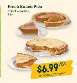 Sprouts Farmers Market Fresh Baked Pies offer